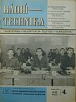 Bassó Andor - Rádiótechnika 1982. április [antikvár]