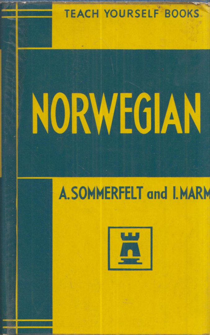MARM, INGVALD - SOMMERFELT, ALF - Teach Yourself Norwegian [antikvár]