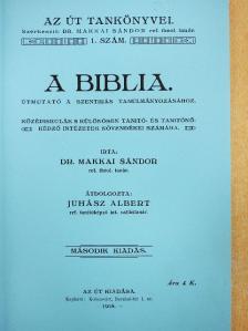 Dr. Makkai Sándor - A Biblia [antikvár]