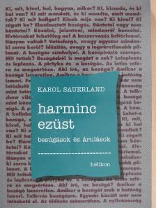 Karol Sauerland - Harminc ezüst [antikvár]