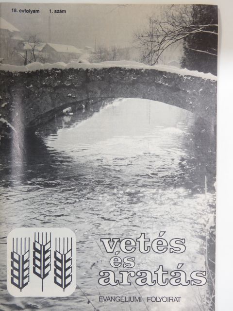 Csia Lajos - Vetés és aratás 18. évfolyam 1. szám [antikvár]