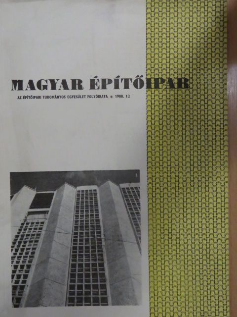 Magyar Építőipar 1988/12. [antikvár]