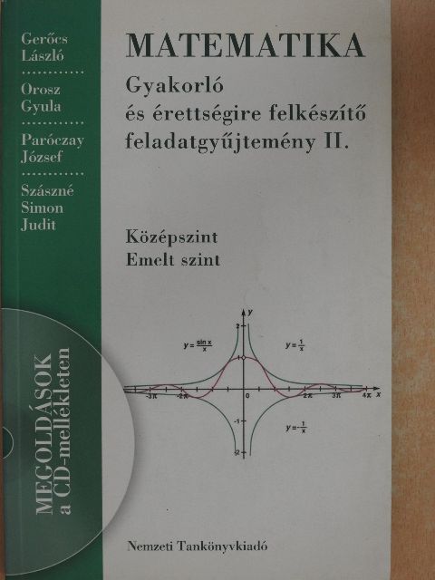 Dr. Gerőcs László - Matematika - Gyakorló és érettségire felkészítő feladatgyűjtemény II. [antikvár]