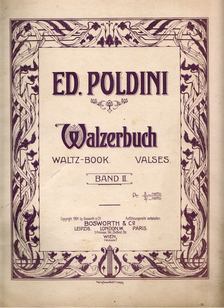 Ed. Poldoni - Walzerbuch Band II. [antikvár]