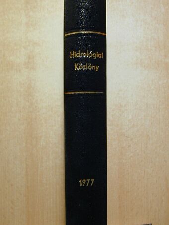 Csuka József - Hidrológiai Közlöny 1977. január-december [antikvár]