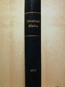 Csuka József - Hidrológiai Közlöny 1977. január-december [antikvár]