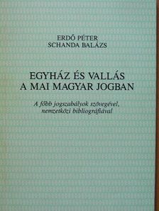 Erdő Péter - Egyház és vallás a mai magyar jogban [antikvár]