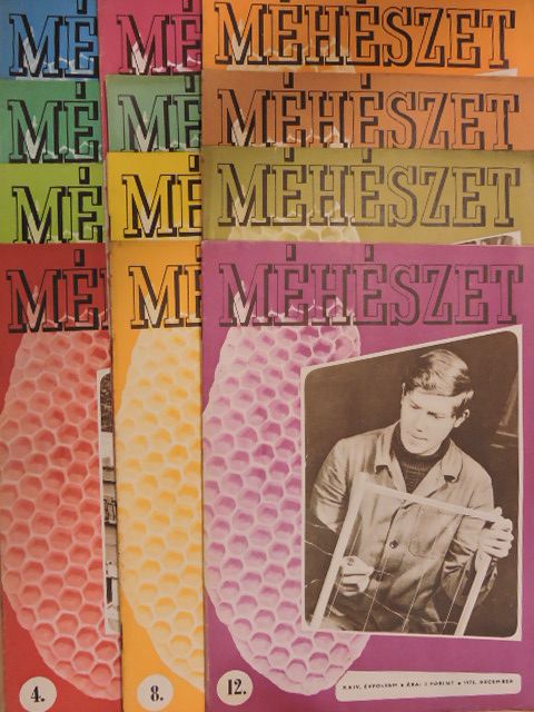 Asztalos P. K. - Méhészet 1976. január-december [antikvár]
