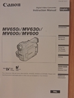 Canon MV650i/MV630i/MV600i/MV600 Digital Video Camcorder [antikvár]