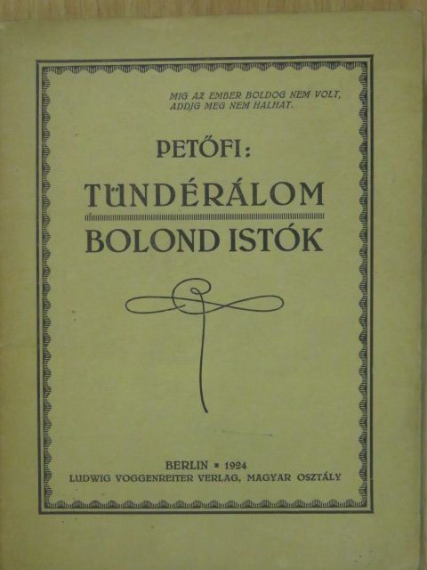Petőfi - Tündérálom/Bolond Istók [antikvár]