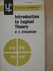 P. F. Strawson - Introduction to Logical Theory [antikvár]