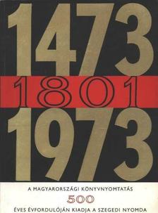 1473 - 1801 - 1973 [antikvár]