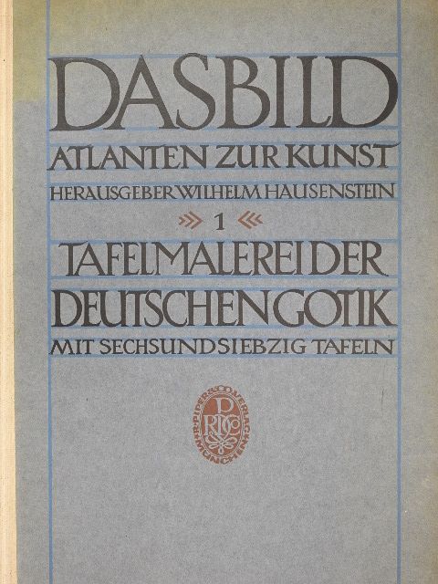 Tafelmalerei der deutschen Gotik [antikvár]