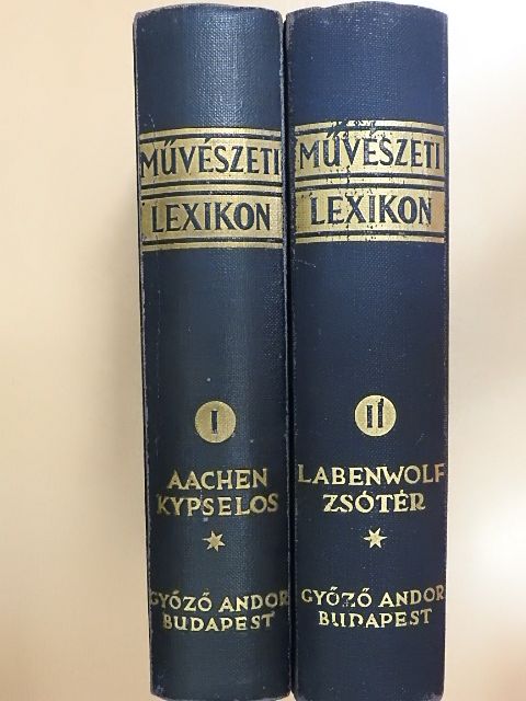 Művészeti lexikon I-II. [antikvár]