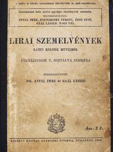 Albius Tibullus - Lirai szemelvények [antikvár]
