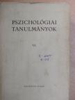 Adorjáni Csaba - Pszichológiai tanulmányok VI. [antikvár]