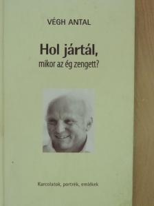 Végh Antal - Hol jártál, mikor az ég zengett? [antikvár]