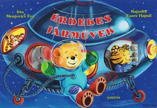Mentovics Éva - Érdekes Járművek - Leporelló