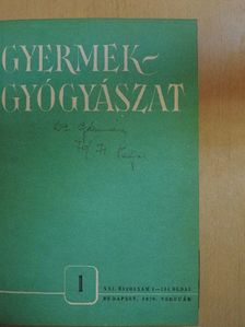 Dr. Barta Lajos - Gyermekgyógyászat 1970-1971/1-4. [antikvár]