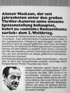 Alistair MacLean - Partisanen [antikvár]