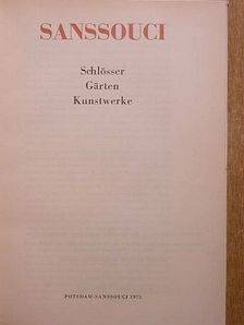 Hans-Joachim Giersberg - Sanssouci [antikvár]