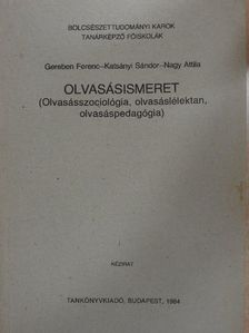 Gereben Ferenc - Olvasásismeret [antikvár]