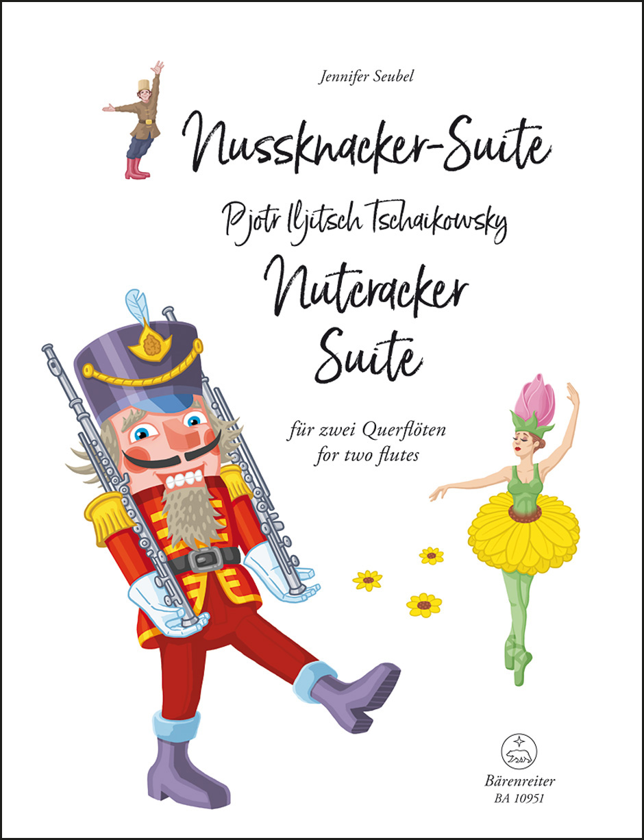 CSAJKOVSZKIJ ( TSCHAIKOWSKY) - NUTCRACKER SUITE FÜR ZWEI QUERFLÖTEN