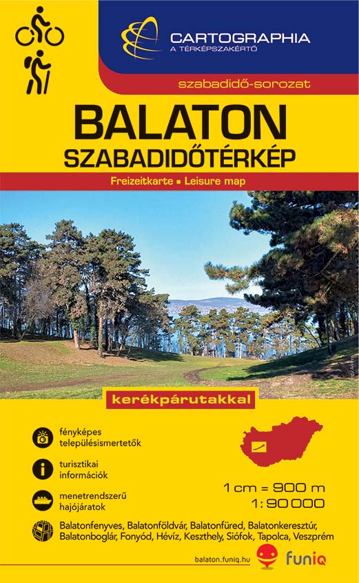 - - Balaton szabadidőtérkép