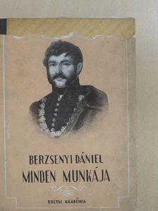 Berzsenyi Dániel - Berzsenyi Dániel minden munkája [antikvár]