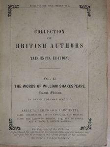 William Shakespeare - The Works of William Shakespeare 6. [antikvár]