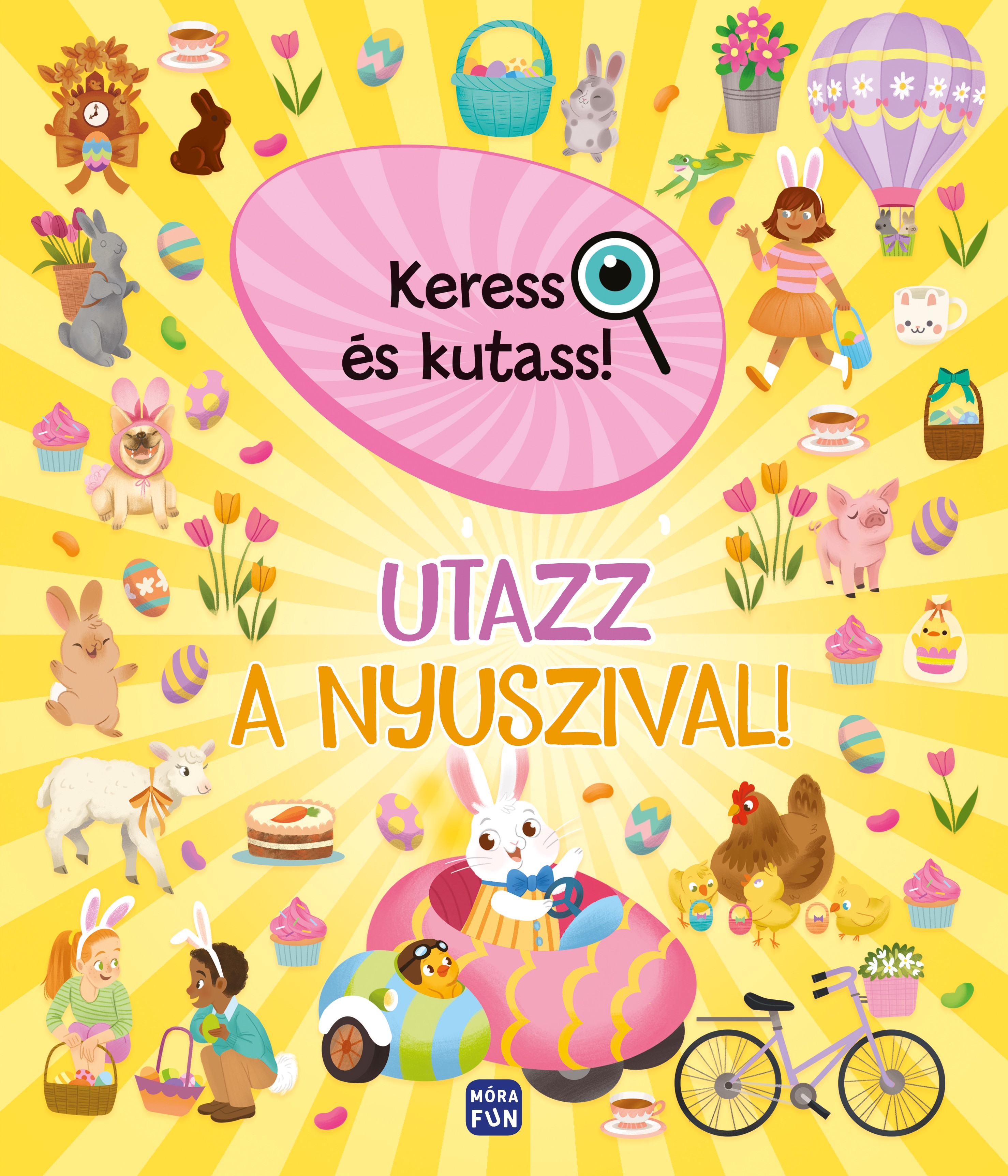 Rubie Crowe - Keress és kutass! Utazz a nyuszival!