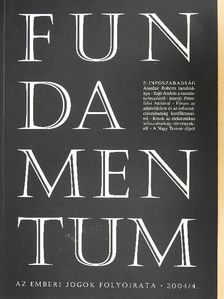 Alasdair Roberts - Fundamentum 2004/4. [antikvár]