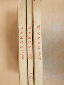 Émile Zola - Nana I-III. [antikvár]