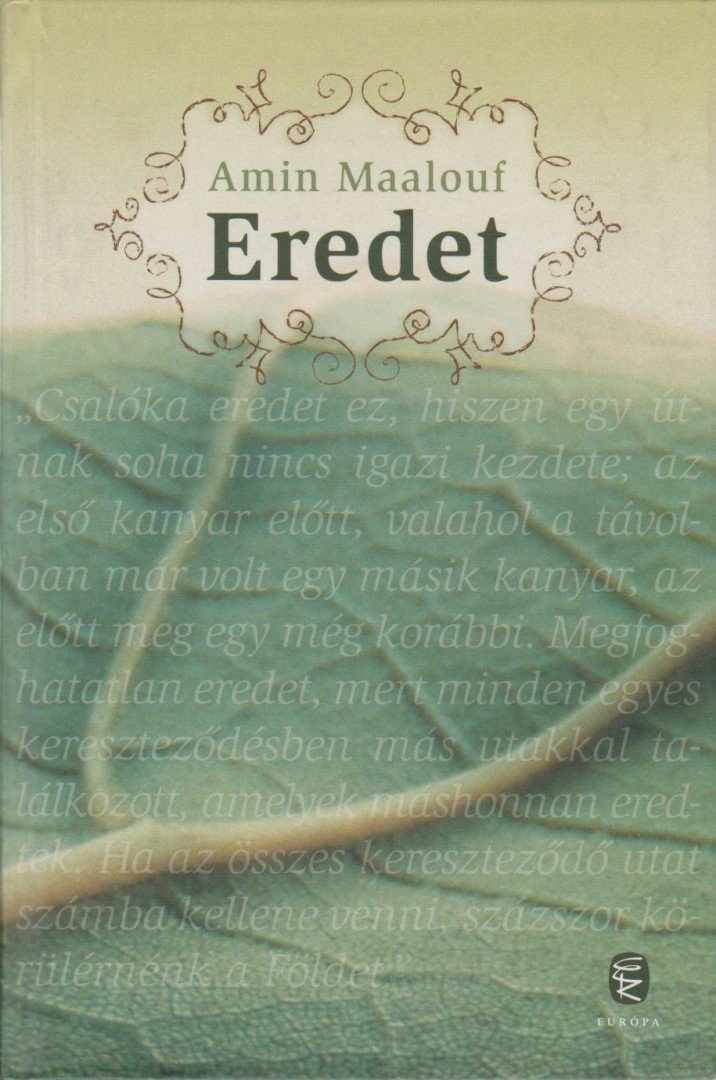 Amin Maalouf - Eredet [antikvár]