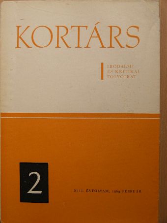 Ágai Ágnes - Kortárs 1969. február [antikvár]