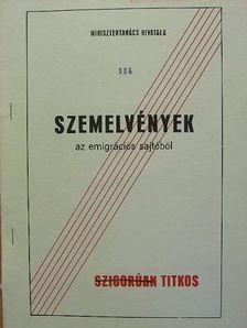 Szemelvények az emigrációs sajtóból 1989. február 10. [antikvár]