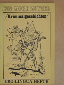 Ein Mord zuviel [antikvár]