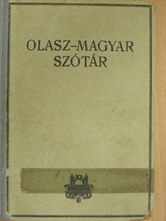 Olasz-magyar szótár [antikvár]