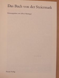 Franz Nabl - Das Buch von der Steiermark [antikvár]