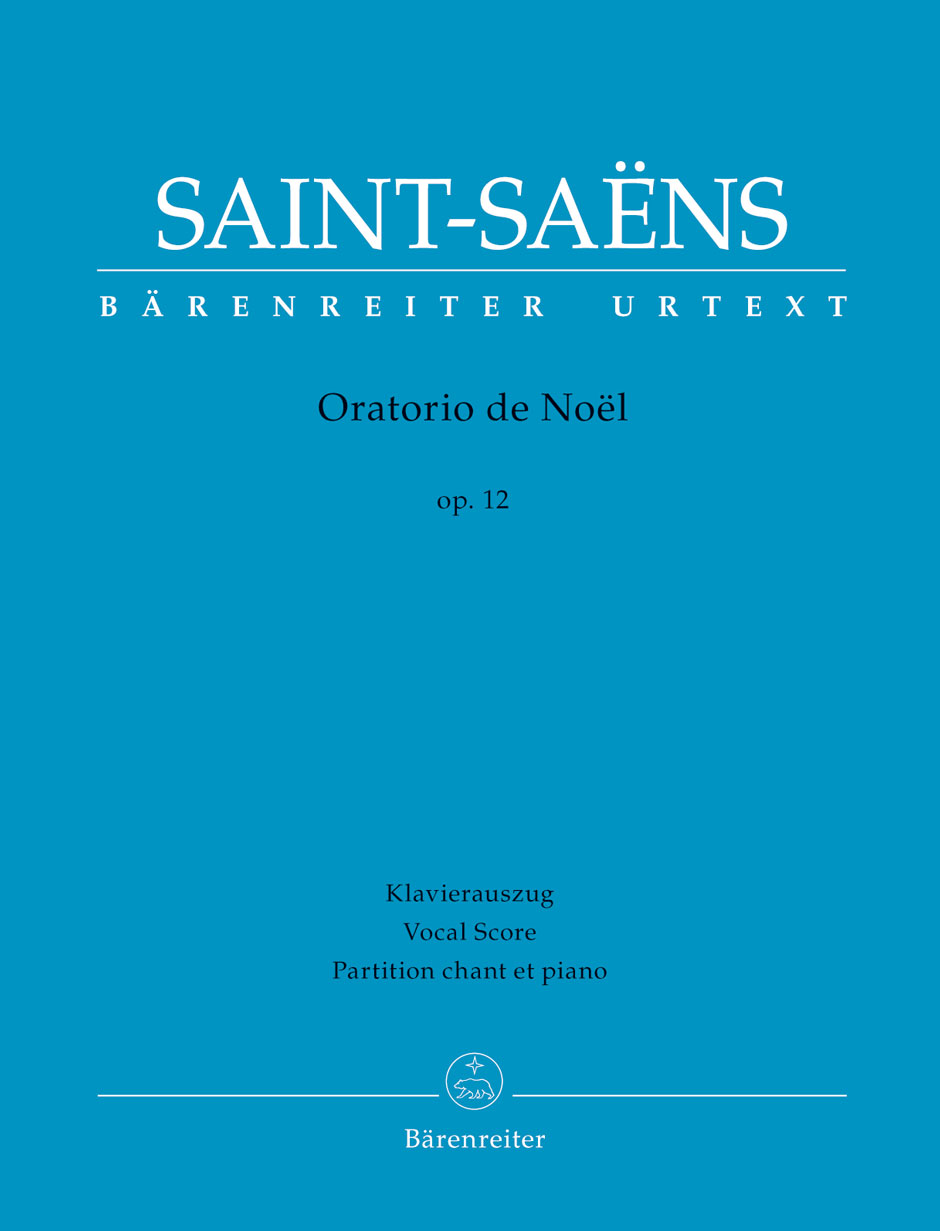 SAINT -SAENS - ORATORIO DE NOEL OP.12, KLAVIERAUSZUG
