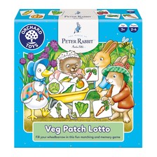 17387 - Nyúl Péter, Gyümölcs-zöldség lottó / Veg Patch Lotto / Orchard / Peter Rabbit™