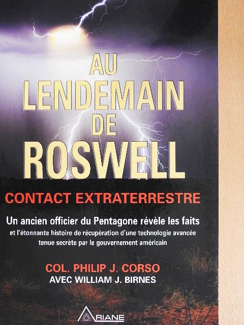Col. Philip J. Corso - Au lendemain de Roswell [antikvár]