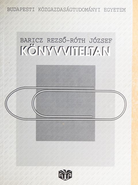Dr. Baricz Rezső - Könyvviteltan [antikvár]