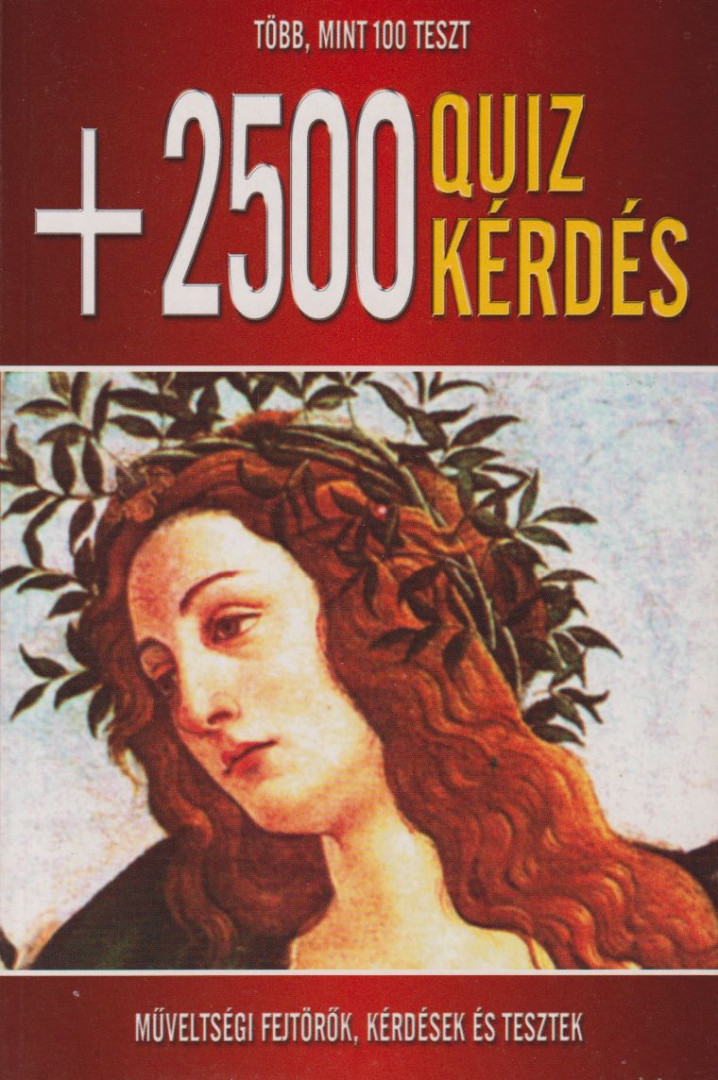 Hallók Ákos - +2500 Quizkérdés [antikvár]
