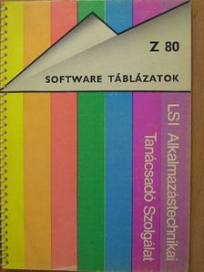 Donát János - Z80 Software táblázatok [antikvár]