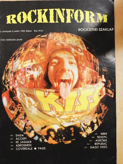 Antal Ferenc - Rockinform 1993. május [antikvár]