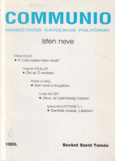 Gál Ferenc - Communio 1993. Becket Szent Tamás [antikvár]