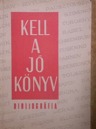 Kell a jó könyv [antikvár]