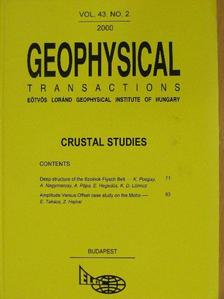 Bodoky Tamás - Geophysical Transactions Vol. 43. No. 2. [antikvár]