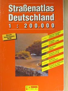 Straßenatlas Deutschland [antikvár]